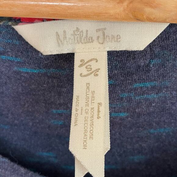 Matilda Jane Deep Water Dress S Womens Maxi Pleated Short Sleeve Button Detail - Picture 7 of 8